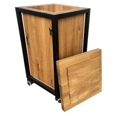 Mesa Dos Gasflaschenbox und Beistelltisch - Eiche