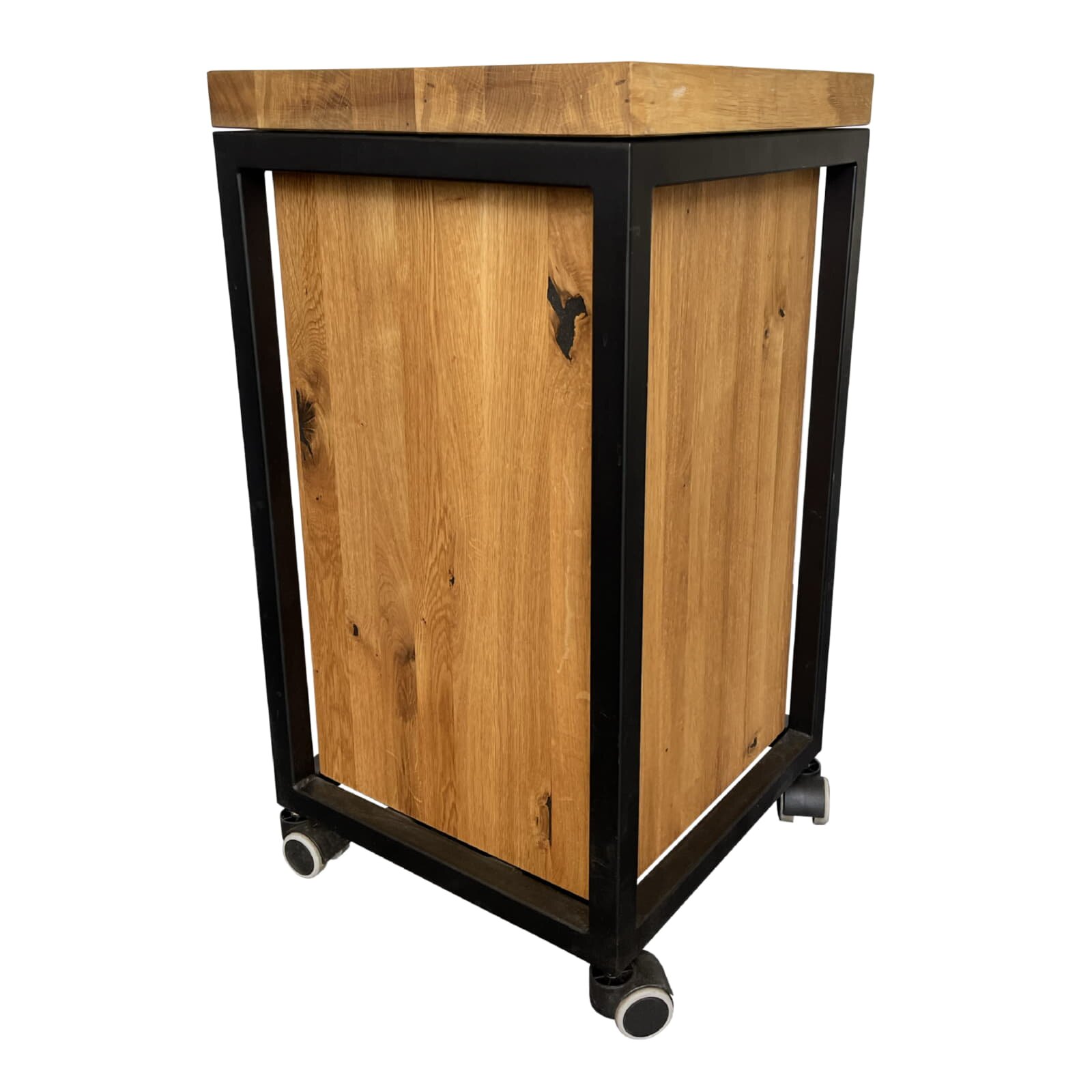 Mesa Dos Gasflaschenbox und Beistelltisch - Eiche