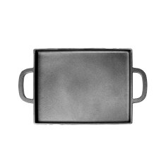 Mesa Dos flache Gusspfanne, 26 x 22,5 x 2 cm