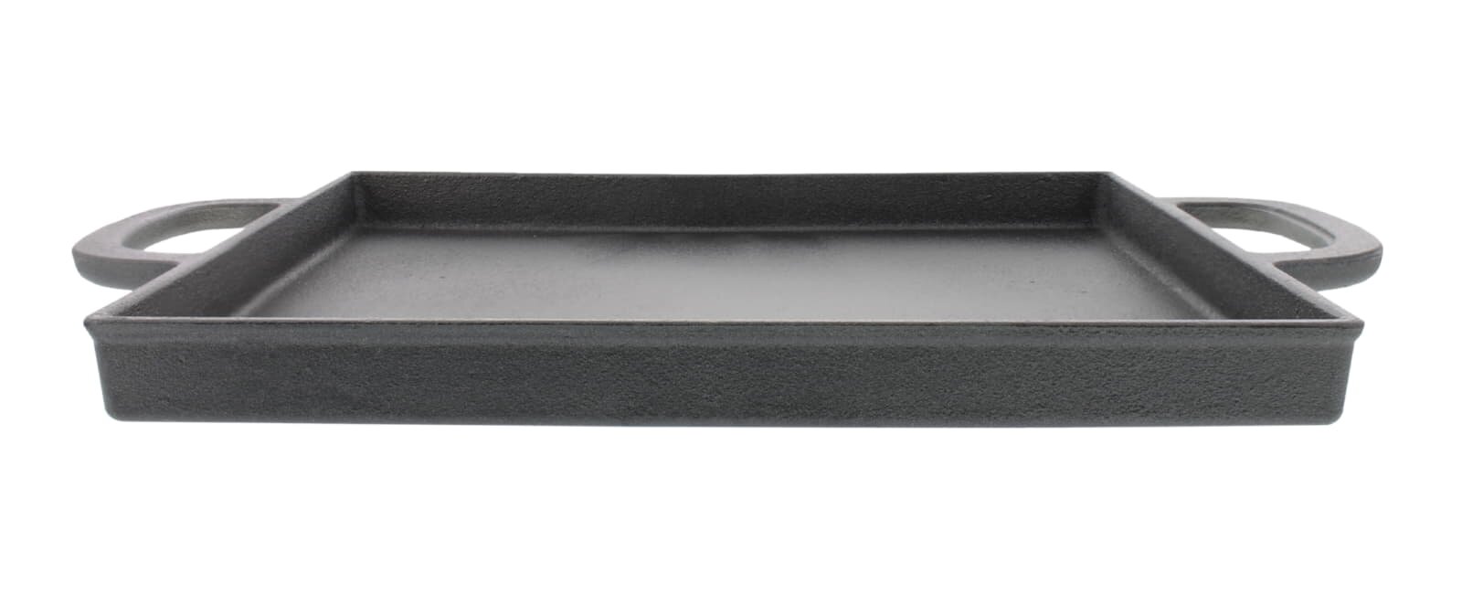 Mesa Dos flache Gusspfanne, 26 x 22,5 x 2 cm