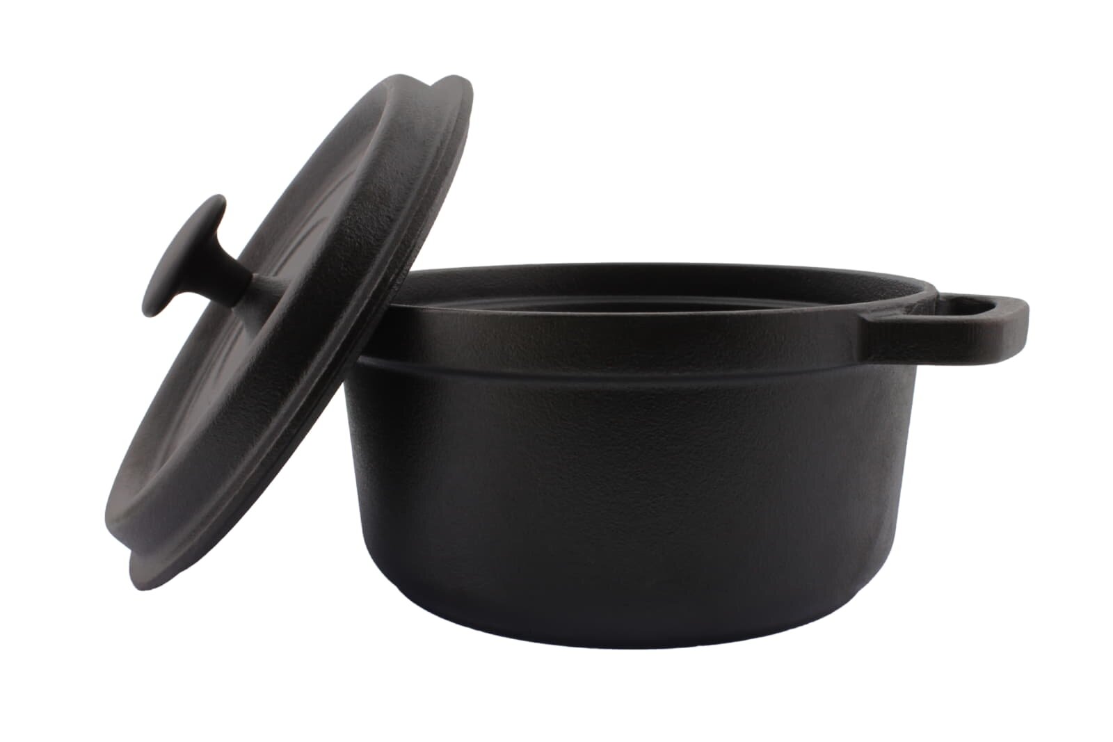 Mesa Dos kleiner Gusstopf mit Deckel, Ø 20 x 9,8 cm