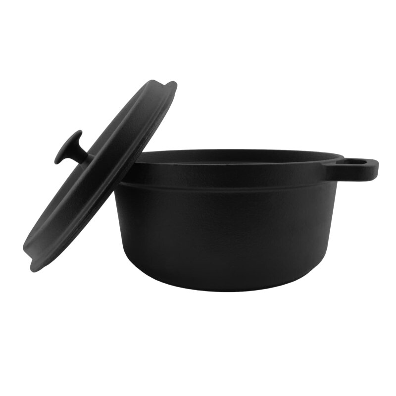 Mesa Dos großer Gusstopf mit Deckel, Ø 26 x 11,8 cm