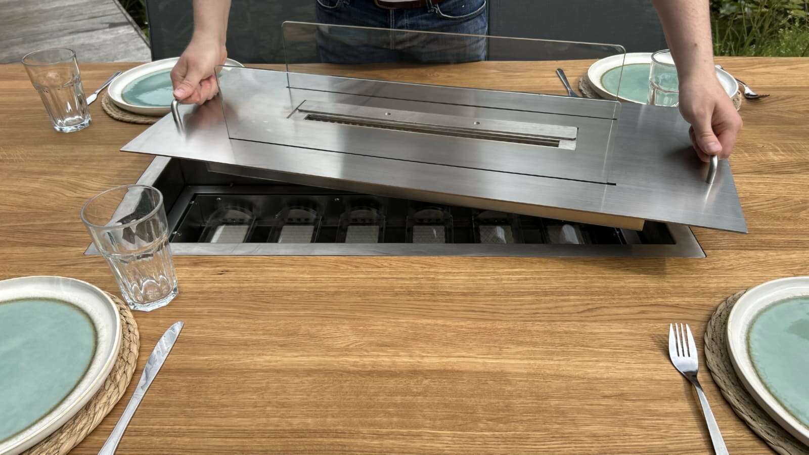 Mesa Dos Bioethanol Ambiente Tischfeuer