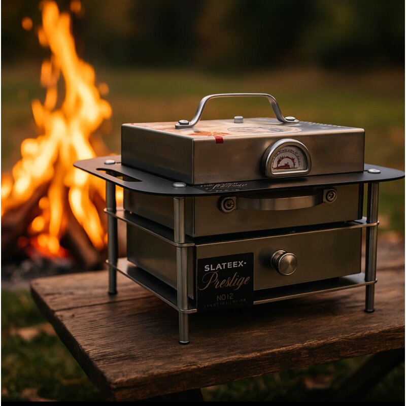 Slateex Backofen Prestige Line, Schwarz