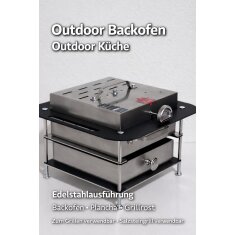 Slateex Backofen Prestige Line, Schwarz