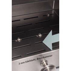 Slateex Backofen Prestige Line, Schwarz