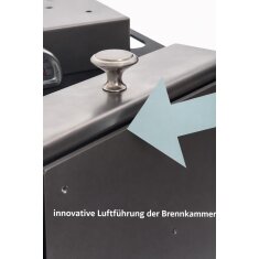 Slateex Backofen Prestige Line, Schwarz