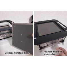 Slateex Backofen Prestige Line, Schwarz