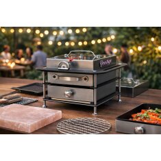 Slateex Backofen Prestige Line, Schwarz