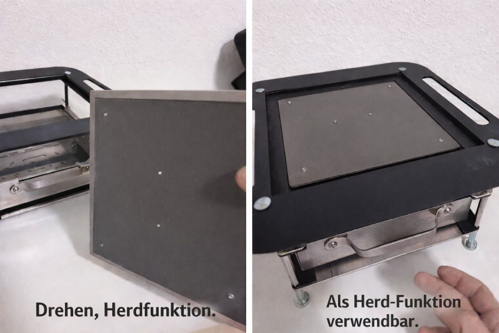 Slateex Backofen Prestige Line, Schwarz