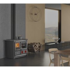 Küchenherd La Nordica Rosa L 16 Steel - 9,5 kW -...