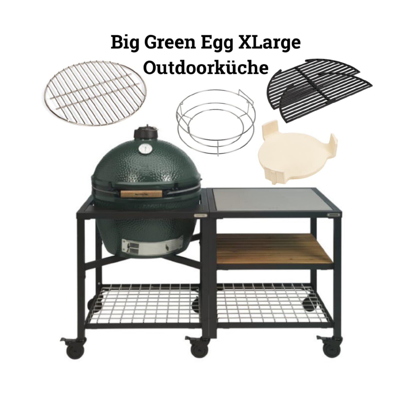 Big Green Egg - Outdoorküche XLarge