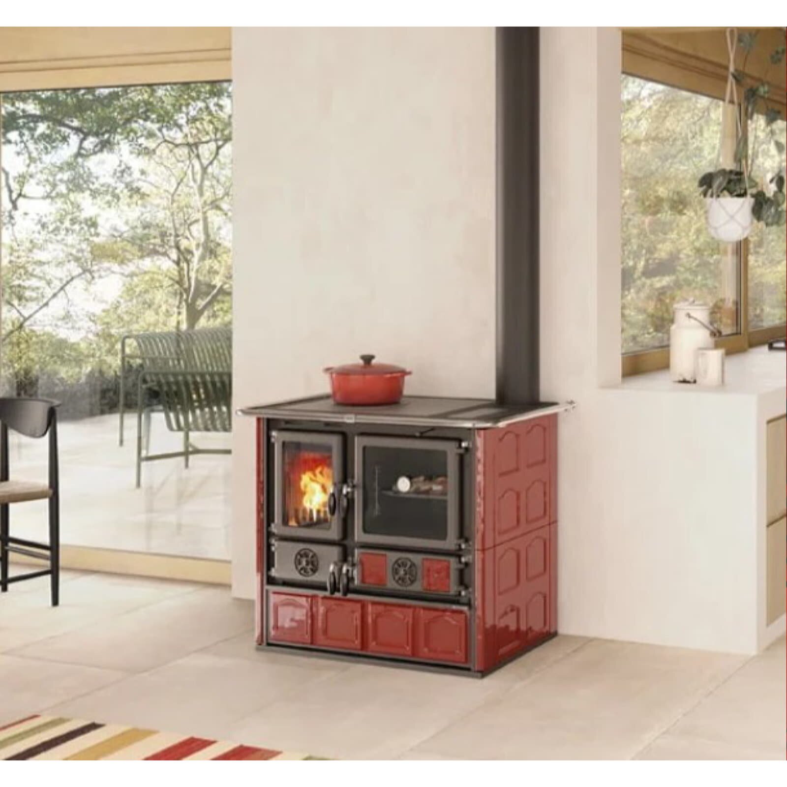 Küchenherd La Nordica Rosa 16 Maiolica - 8,8 kW