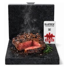 Slateex Speckstein Grillplatte 20 x 20 x 3cm