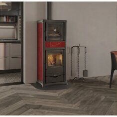 Kaminofen wassergef&uuml;hrt La Nordica TermoRossella Plus Forno DSA 16 Ceramica - 11,1 kW
