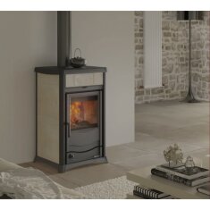 Kaminofen wassergef&uuml;hrt La Nordica TermoRossella Plus DSA 16 Ceramica - 11,1 kW