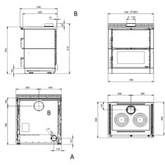 K&uuml;chenherd La Nordica Verona XXL 16 - 7,1 kW