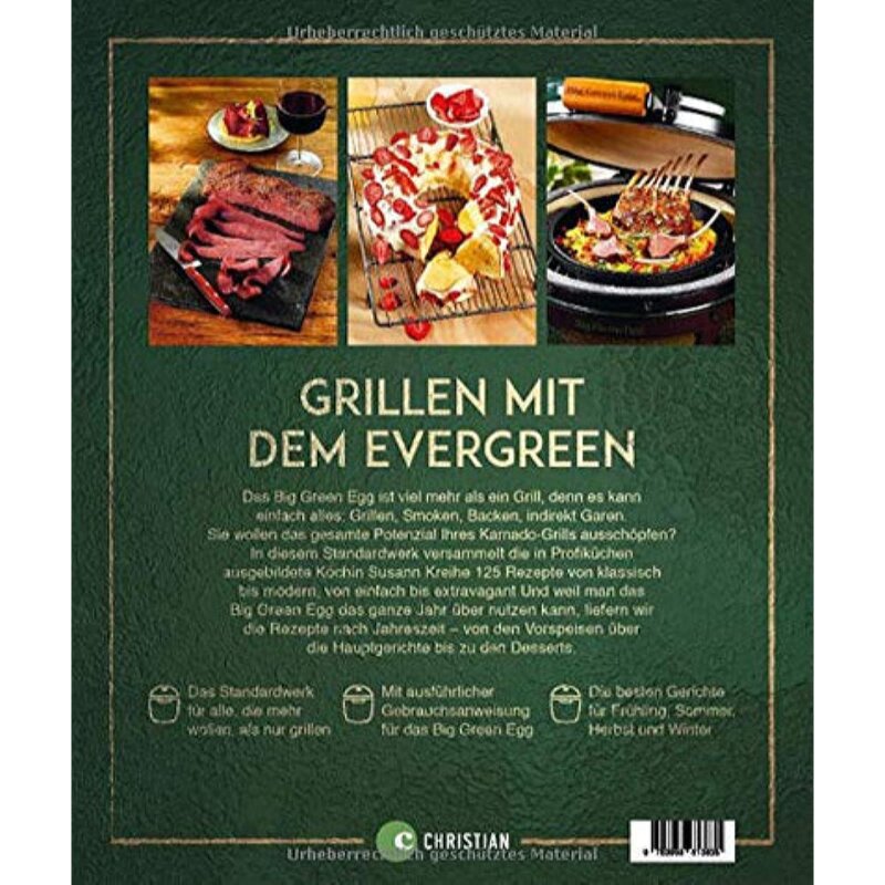Big Green Egg Kochbuch - Grillen mit dem Big Green Egg