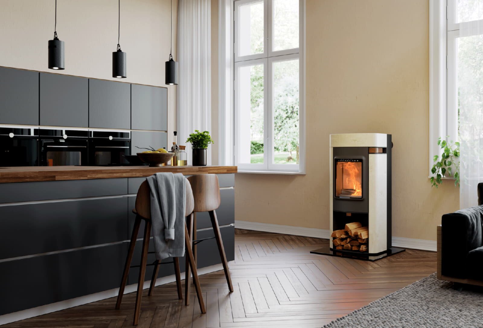 Kaminofen Austroflamm Elisabeth - 7 kW