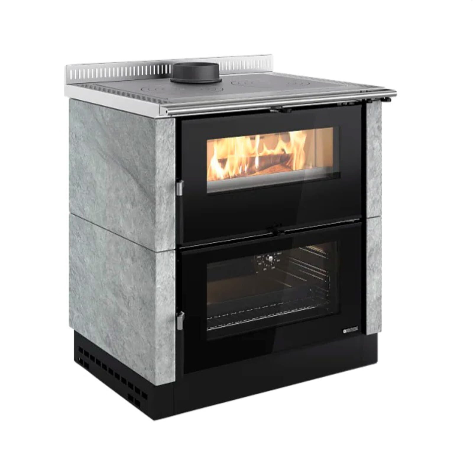 Küchenherd La Nordica Verona XXL 16 Petra - 7,1 kW - Naturstein