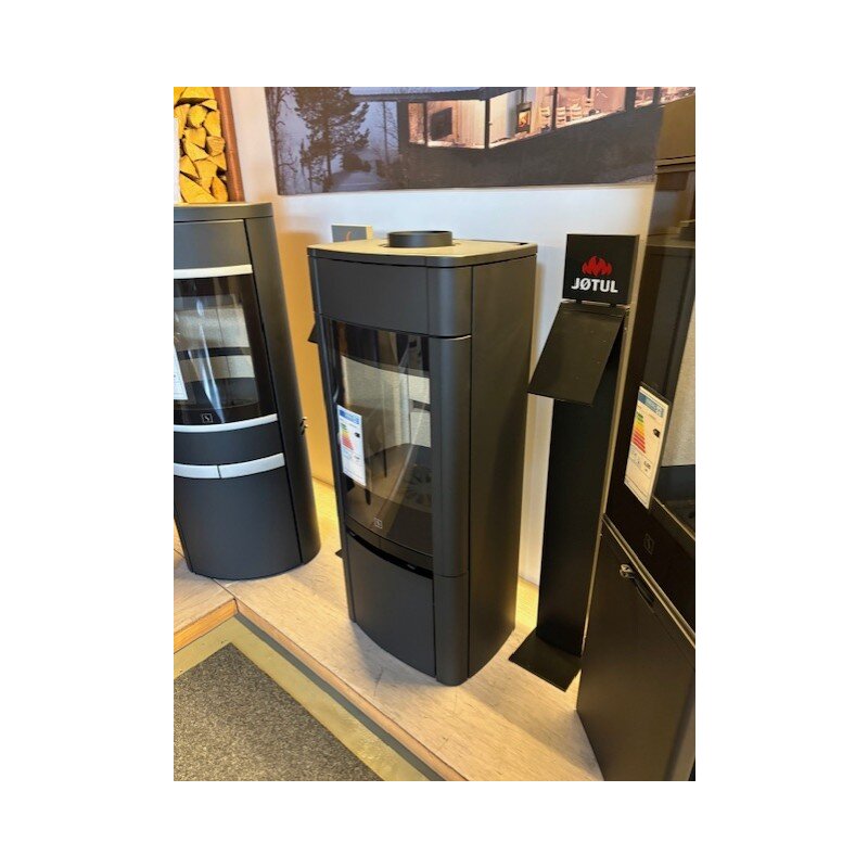 Kaminofen SCAN 65-1 Stahlmodell ohne Seitenfenster - 6 kW - Schwarz - AUSSTELLUNGSSTÜCK