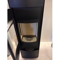 Kaminofen Jydepejsen Bella high mit Seitenfenster - 5 kW - Schwarz - AUSSTELLUNGSST&Uuml;CK