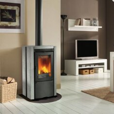 Kaminofen La Nordica Ester BII - Naturstein - 7,5 kW - AUSSTELLUNGSSTÜCK