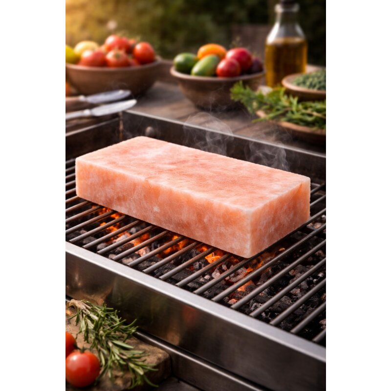 Slateex XL Himalaya Salzstein 20 x 10 x 5cm