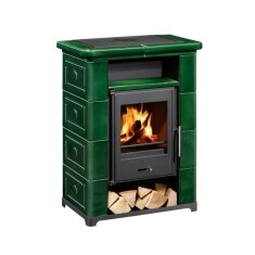 Kaminofen Wamsler Montafon - 7 kW - Schwarz / Keramik...