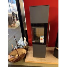 Kaminofen Jydepejsen Panorama 1500 - 7,4 kW - Grau - AUSSTELLUNGSSTÜCK