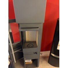 Kaminofen Jydepejsen Panorama 1500 - 7,4 kW - Grau - AUSSTELLUNGSSTÜCK