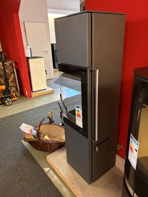 Kaminofen Jydepejsen Panorama 1500 - 7,4 kW - Grau - AUSSTELLUNGSSTÜCK