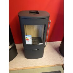 Kaminofen Jydepejsen Senza Stahl - 4 kW - Schwarz, Griffe...