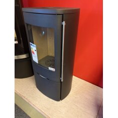 Kaminofen Jydepejsen Senza Stahl - 4 kW - Schwarz, Griffe...