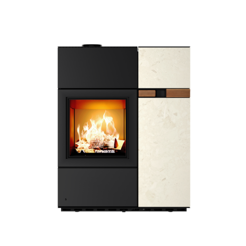 Austroflamm Quadra Duo - Seitenverkleidung Velvet ivory
