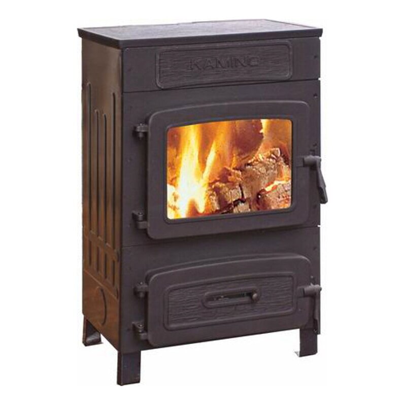 Kaminofen Wamsler Werkstattofen WO 109-6 F/A - Anschluss hinten - 6 kW