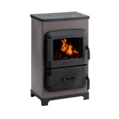 Kaminofen Wamsler RH-6F - 6kW - Schwarz / Kaschmir