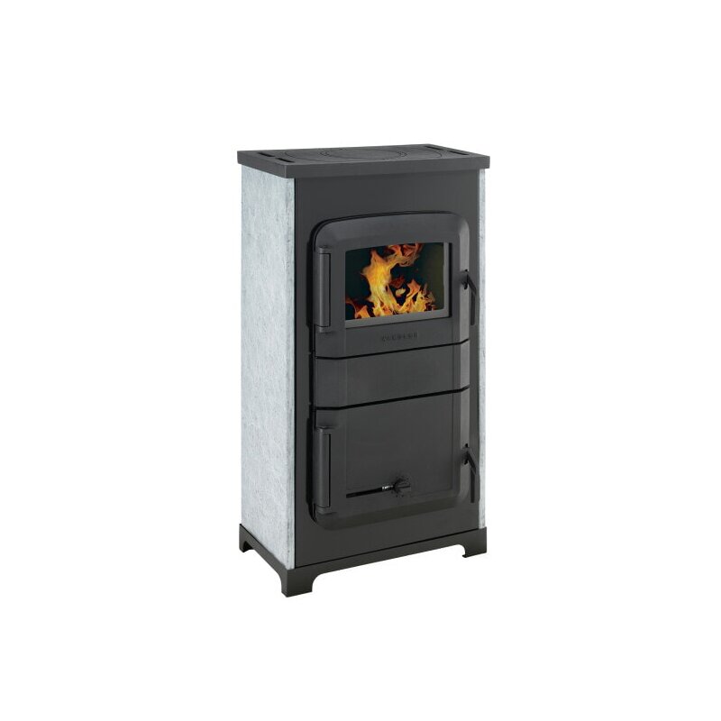 Kaminofen Wamsler RH-8F A/D mit Automatik / Dauerbrand - 8 kW - Naturstein