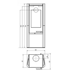Kaminofen Wamsler Methis KF113 - 8 kW