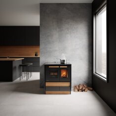 Pellet- K&uuml;chenherd Lohberger Dachstein - Alpin - 6 kW