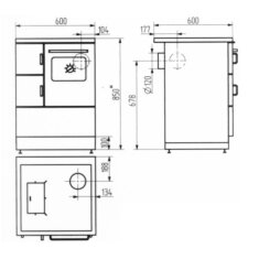 Wamsler Küchenherd K118 - 6 kW