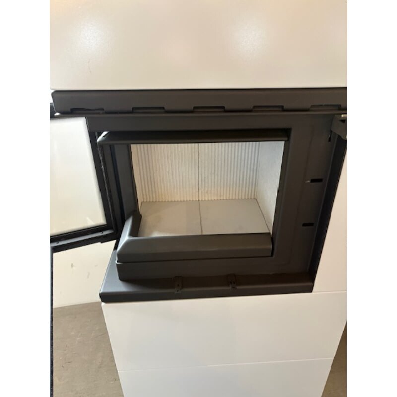 Kaminofen Wamsler Modulo 70 / 180 L links - weiß -  6 KW - AUSSTELLUNGSSTÜCK