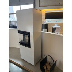 Kaminofen Wamsler Modulo 70 / 180 L links - weiß -  6 KW - AUSSTELLUNGSSTÜCK