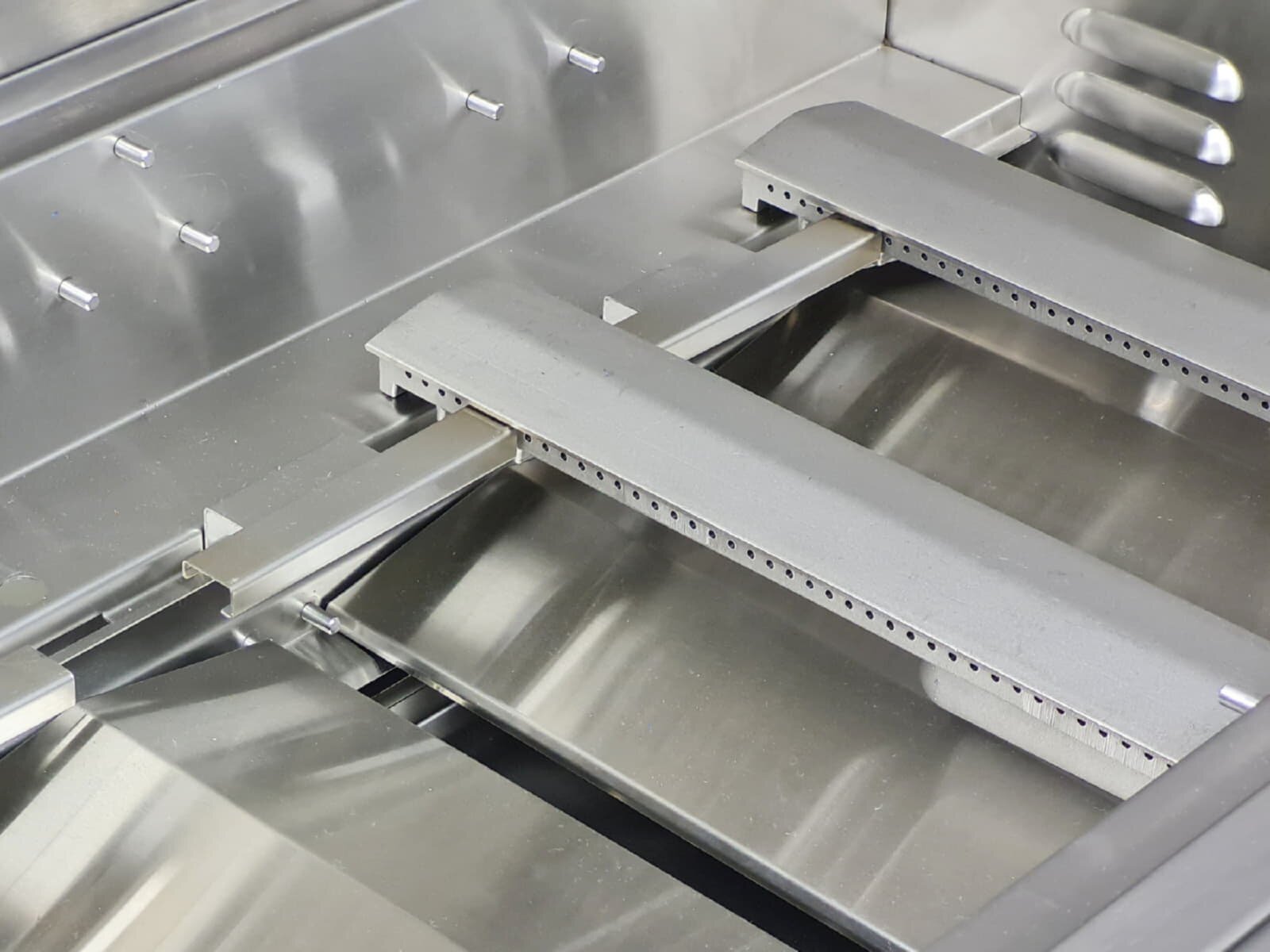 Gas- Einbaugrill Vivandio fyre x -IR Gen2, mattschwarz