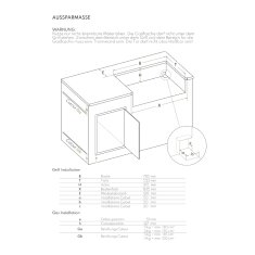 Gas- Einbaugrill Vivandio fyre x Gen2, Edelstahl silber