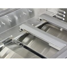 Gas- Einbaugrill Vivandio fyre x Gen2, Edelstahl silber