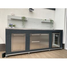 Vivandio Outdoorküche Einbau- Schublade belüftet