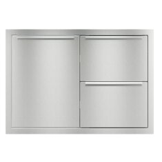 Vivandio Outdoorküche Einbau Schublade- Tür Kombination