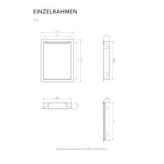 Vivandio Outdoorküche Einbau Einzeltür belüftet