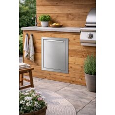 Vivandio Outdoorküche Einbau Einzeltür